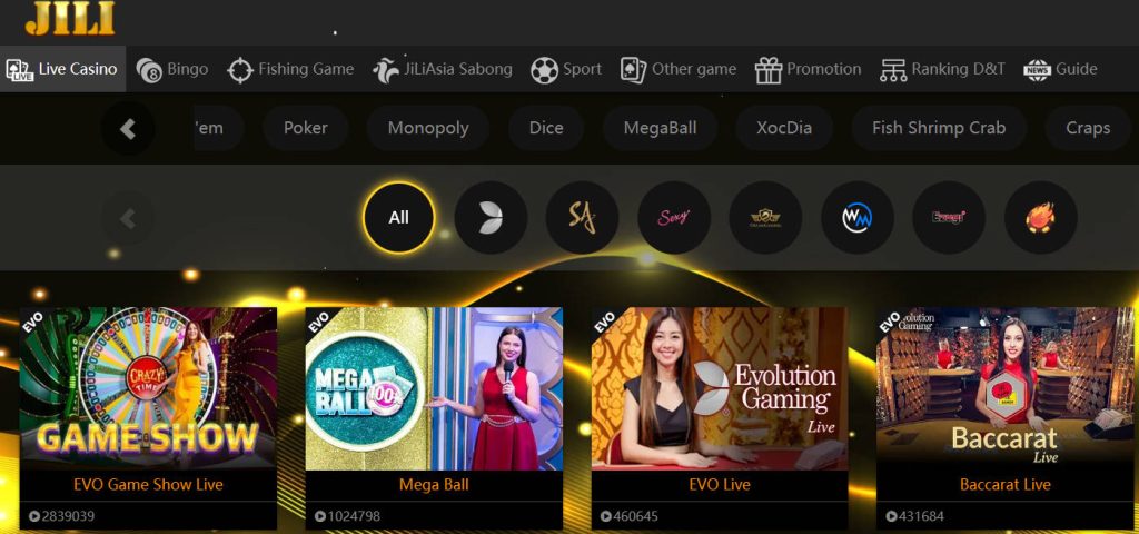 Instructions for playing Baccarat Online online at JiliAsia Casino